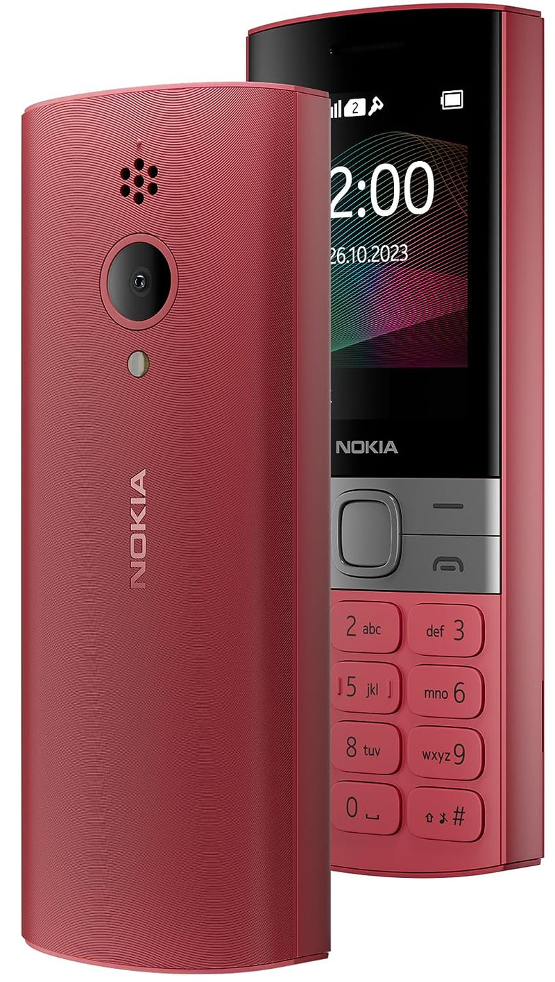 Nokia 150 Dual SIM Premium Keypad Phone | Rear Camera, Long Lasting Battery Life, Wireless FM Radio & MP3 Player and All-New Modern Premium Design