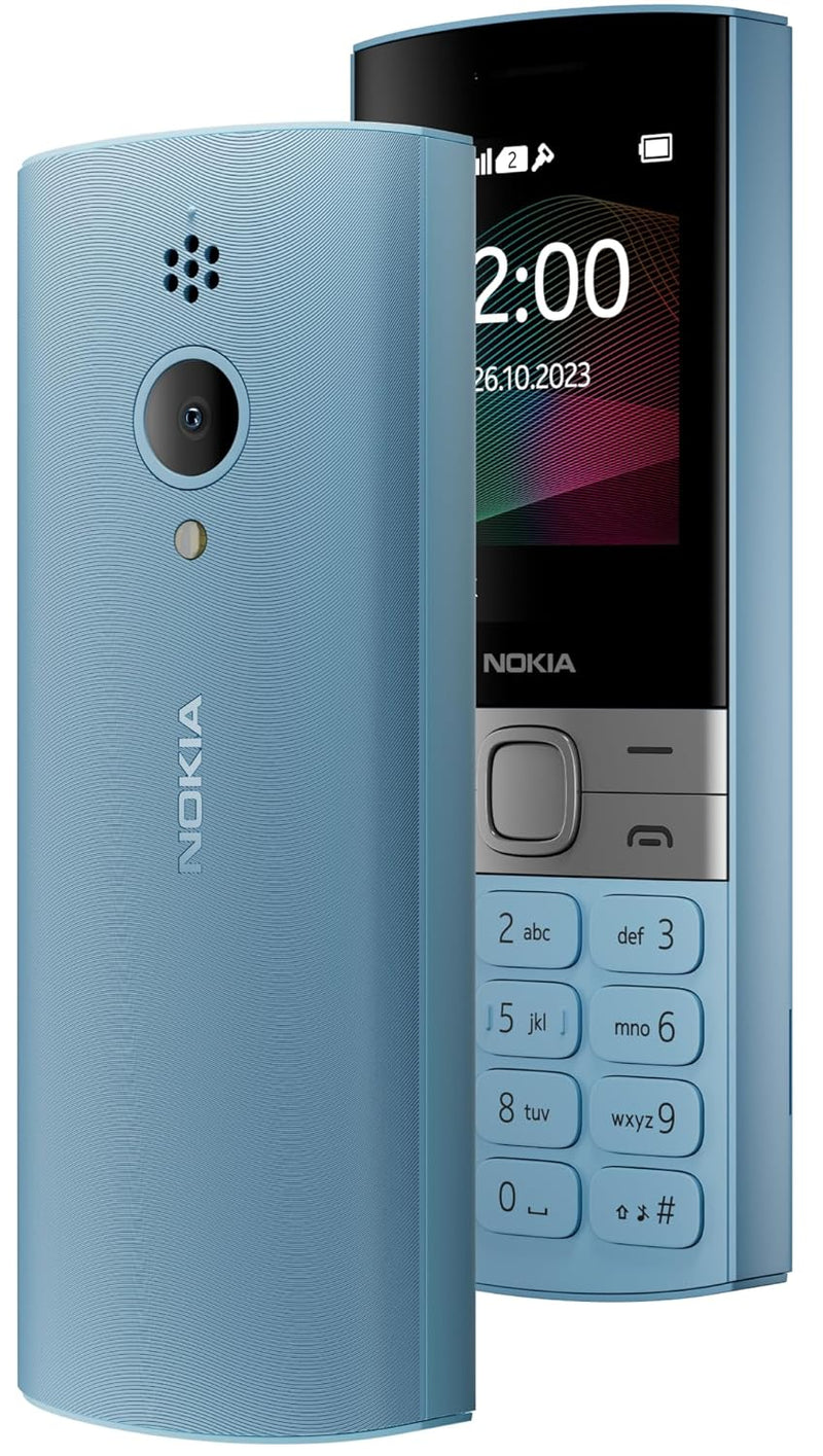 Nokia 150 Dual SIM Premium Keypad Phone | Rear Camera, Long Lasting Battery Life, Wireless FM Radio & MP3 Player and All-New Modern Premium Design