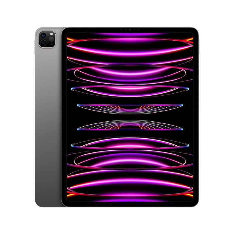 Apple iPad Pro 12.9″ (6th Generation): with M2 chip, Liquid Retina XDR Display, 256GB, Wi-Fi 6E, 12MP front/12MP and 10MP Back Cameras, Face ID, All-Day Battery Life – Space Grey