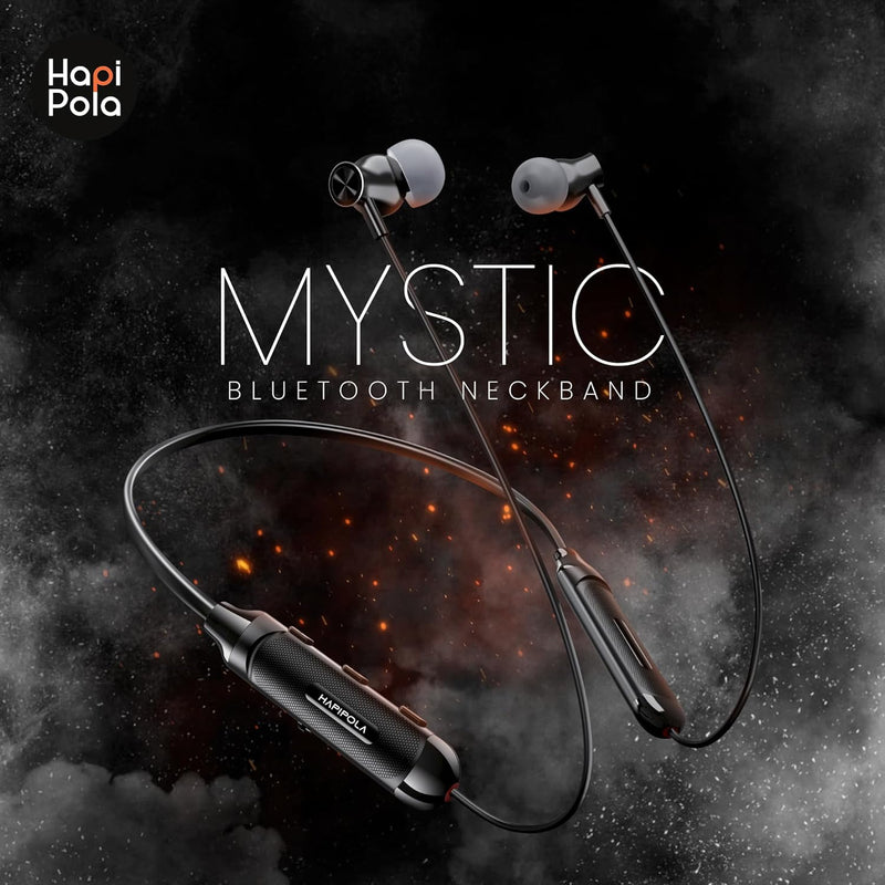 HapiPola Mystic Bluetooth Headset ( Black )