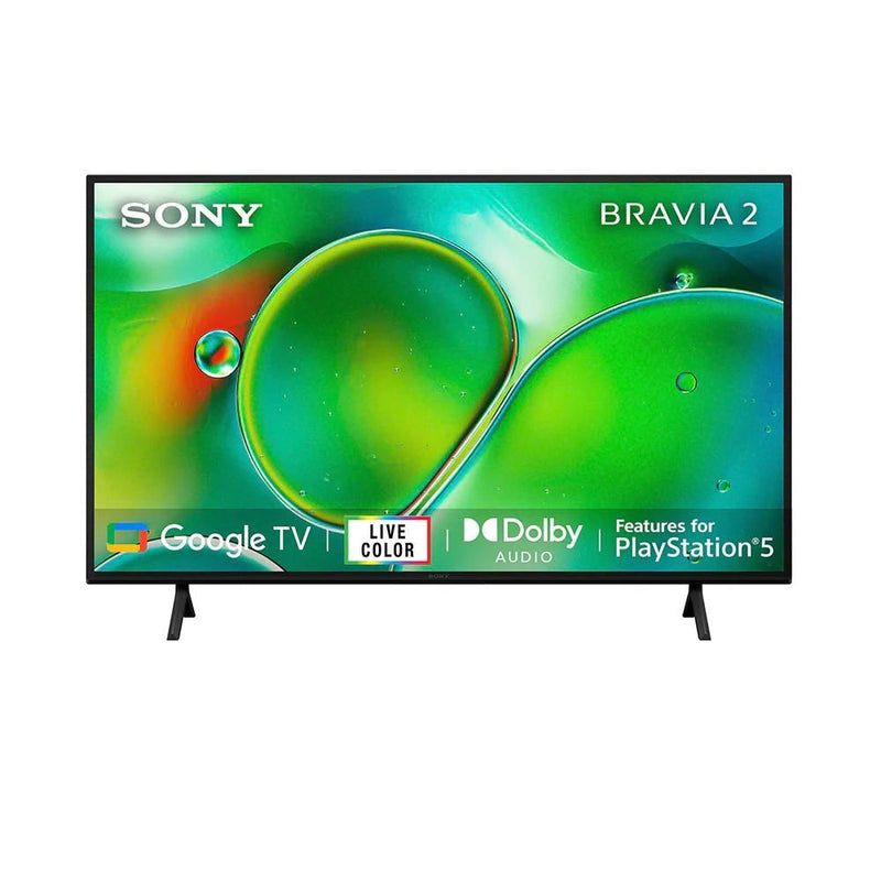 Sony Bravia II 43 inch (108cm) 4k Ultra HD Smart LED Google TV with High Dynamic Contrast Enhancer, Chromecast Built In, K43S20