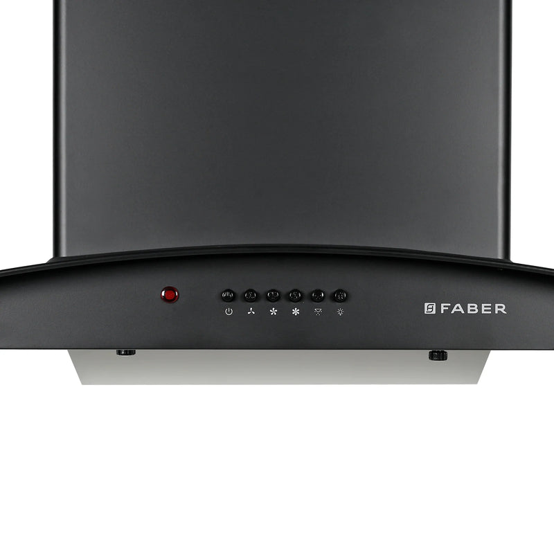 FABER CHIMNEY - HOOD ALPHA HC PB BK 60