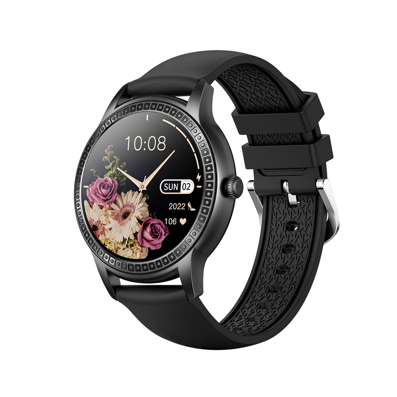 HAPIPOLA Floral Exclusive Smartwatch for Women with Advance Bluetooth Calling, 1.32" Amoled Display