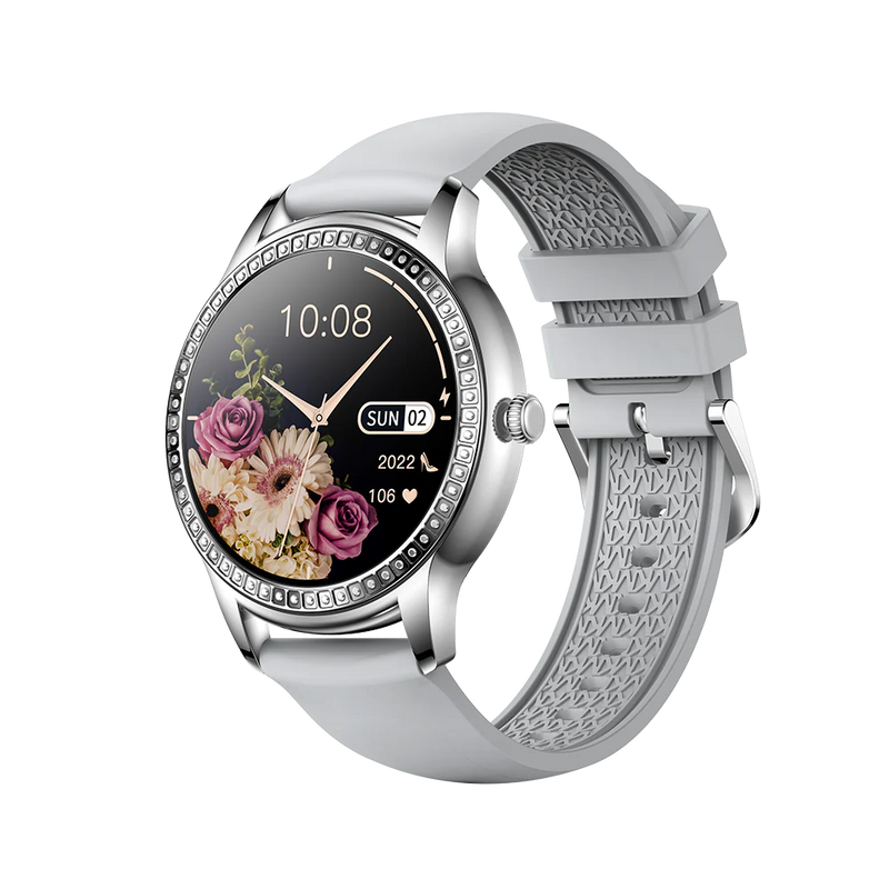 HAPIPOLA Floral Exclusive Smartwatch for Women with Advance Bluetooth Calling, 1.32" Amoled Display