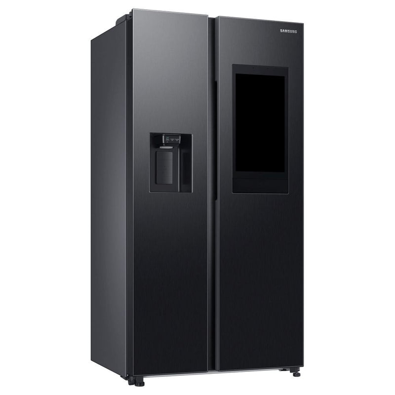 Samsung 615 Litre 3 Star Side by Side Refrigerator, Black RS7HCG8543B1HL