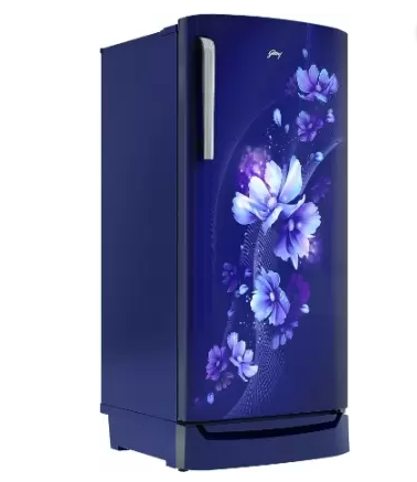 Godrej 180 L Direct Cool Single Door 3 Star Refrigerator  (Aster Blue, RD EMARVEL 207C TDF AT BL)