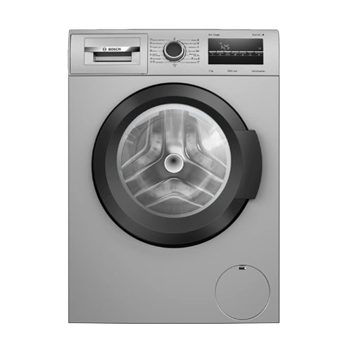 BOSCH 7 KG FULLY AUTOMATIC FRONT LOAD WASHING MACHINE WITH IN-BUILT HEATER GREY