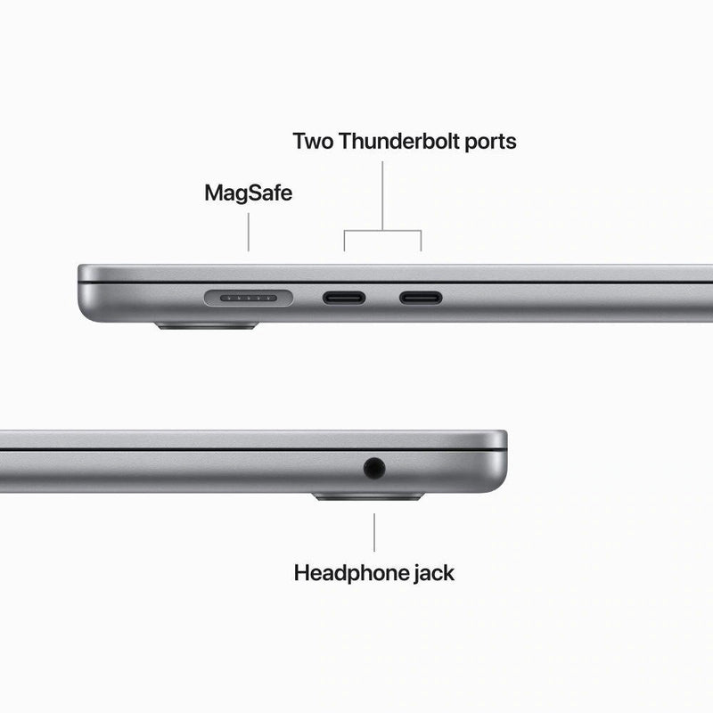 Apple MacBook Air 15 Inch M2 Chip MQKP3HN/A (8GB RAM / 256GB SSD/ 15.3 inch (38.91 cm) Liquid Retina Display/10 core GPU/ macOS/Space Grey)