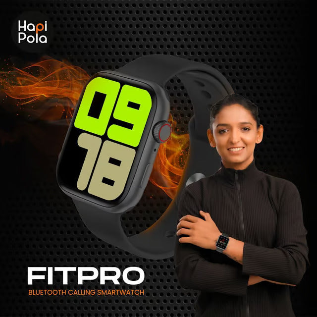 Hapi Pola FIT PRO ST-05 Full Touchscreen Smartwatch  (Multicolor Strap, 33 mm)