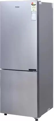 Haier 237 L Frost Free Double Door 2 Star Refrigerator  (Silver, HRB-2872BMS-P)