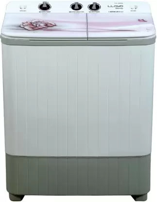 Lloyd by Havells 7 kg Semi Automatic Top Load Washing Machine White, Grey  (LWMS70HE1)