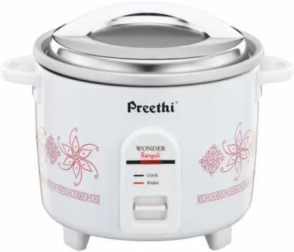 Preethi RC-320 A18 Electric Rice Cooker  (1.8 L, White)