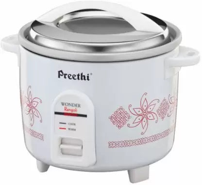 Preethi RC-320 A18 Electric Rice Cooker  (1.8 L, White)