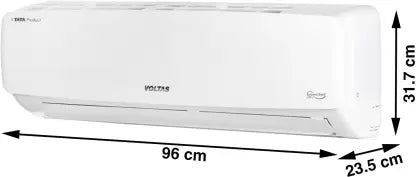 Voltas 1 Ton 3 Star, Inverter Split AC123 Vectra Elegant (Copper, 4-in-1 Adjustable Mode.