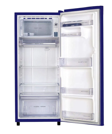 Whirlpool 207 L Direct Cool Single Door 3 Star Refrigerator with Base Drawer (230 IMPRO PRM 3S SAPPHIRE MULIA)