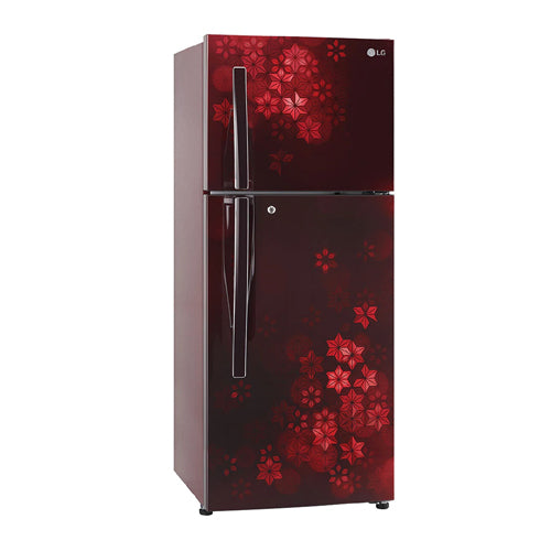 LG 260L 2 Star Double Door Refrigerator - GL-S292RSQY