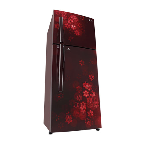 LG 260L 2 Star Double Door Refrigerator - GL-S292RSQY