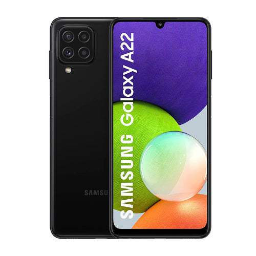 Samsung Galaxy A22 (Black, 6GB RAM, 128GB Storage)