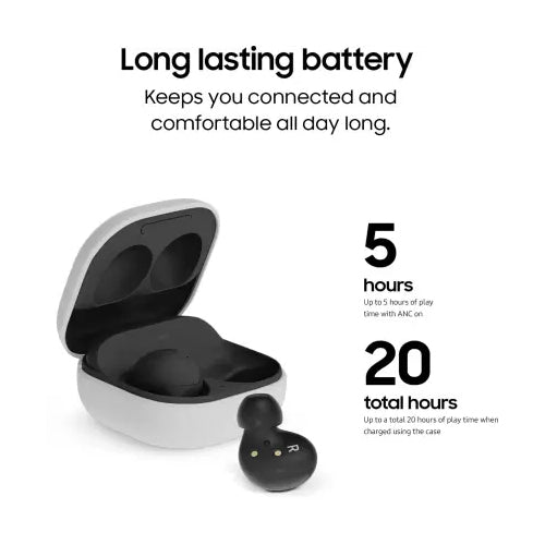 SAMSUNG Galaxy Buds2 TWS இயர்பட்ஸ் செயலில் இரைச்சல் ரத்து - SM-R177NZKAINU