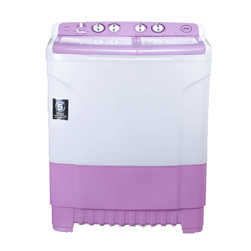 Godrej 8kg Semi Automatic Top Loading Washing Machine -WSEDGE 8.0 TB3 M LVDR (52141601SD00298) Lavender - James & Co