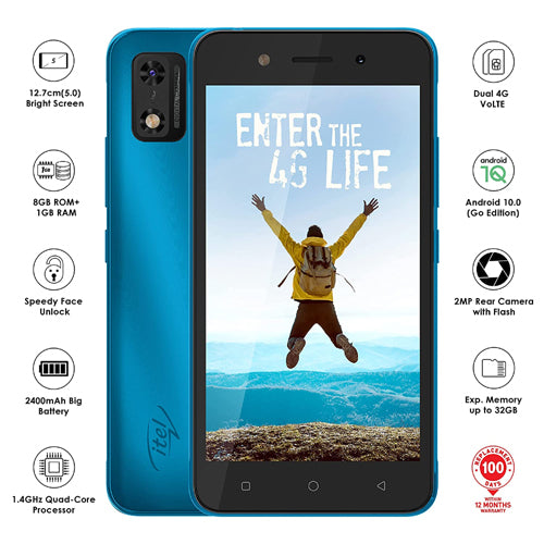 Itel Mobile (1GB RAM , 8GB Storage) - ITEL-A23PRO