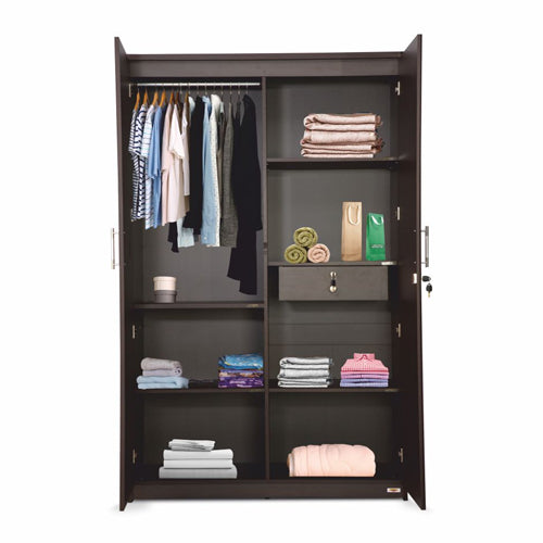 Piyestra 2 Door Wardrobe - PKWB005