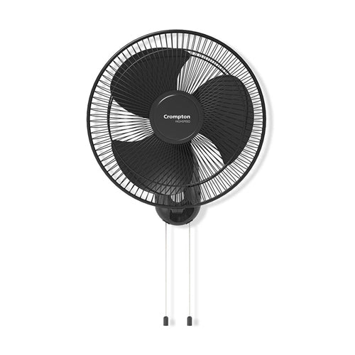 Crompton High Speed Torpedo 400MM Wall Fan (Black)