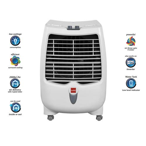 Cello Gem 22-Litre Personal Air Cooler (White) - James & Co