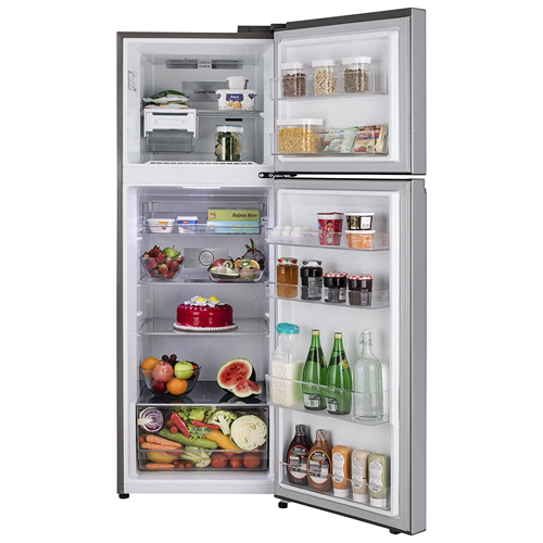 LG 360 L 2 Star Double Door Refrigerator - GL-S382SPZY