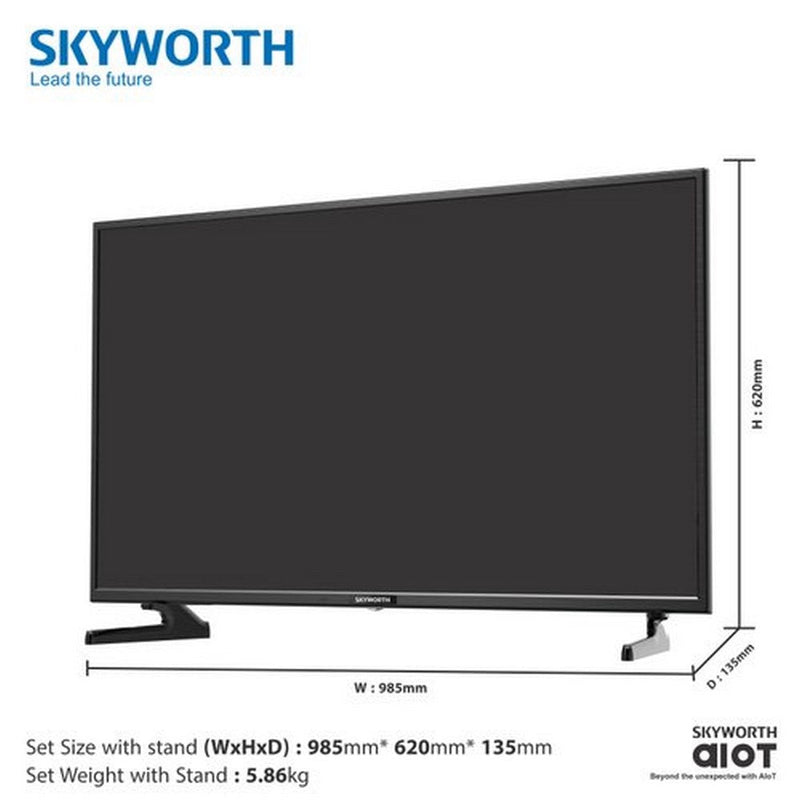 ஸ்கைவொர்த் 32 இன்ச் LED (SKYWORTH-32W5, கருப்பு)